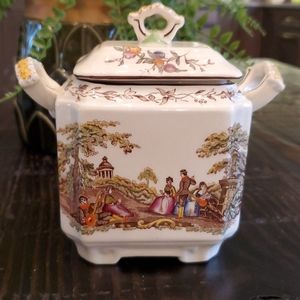 Vintage Mason's Ironstone sugar bowl